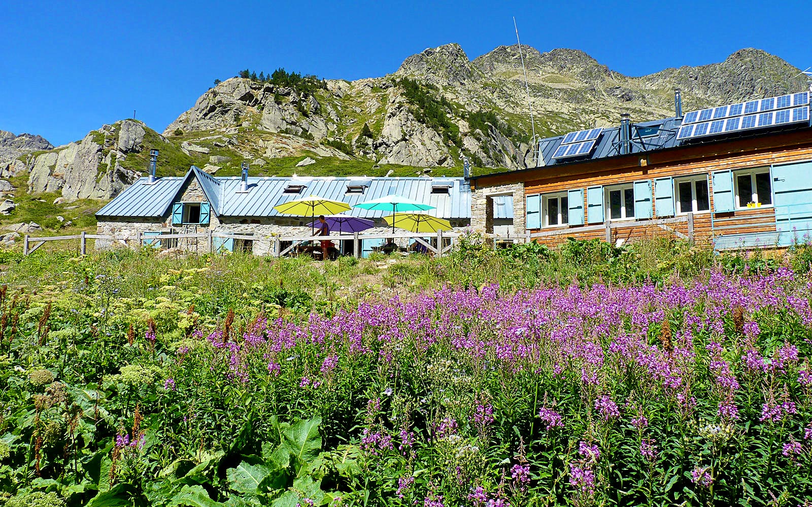 Un refuge haut en couleur